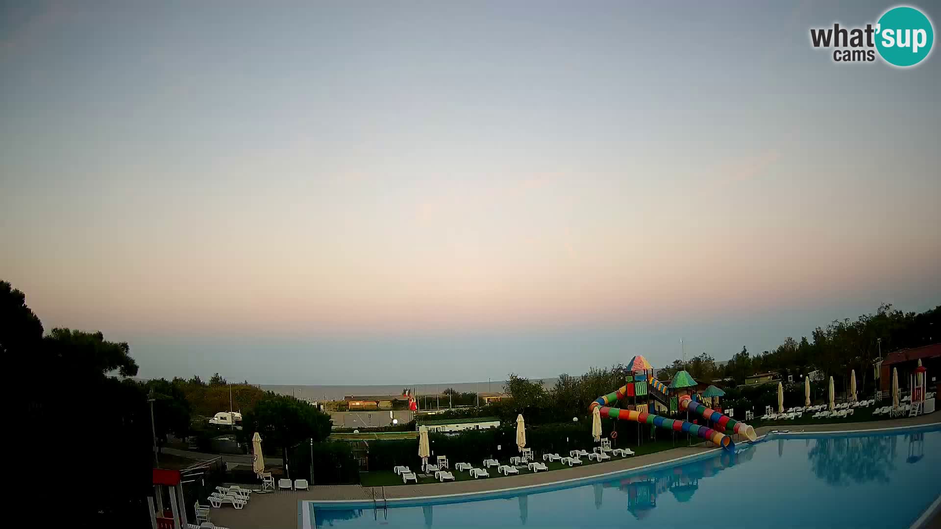 Camping Vittoria webcam en vivo Rosolina mare