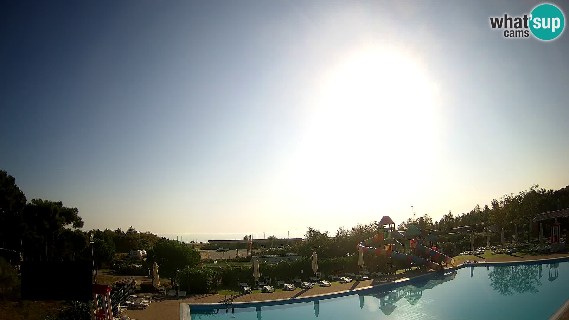 Camping Vittoria webcam en vivo Rosolina mare