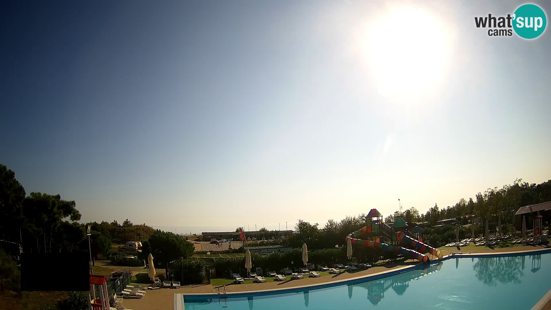 Webcam Camping Vittoria LIVEcam Rosolina mare