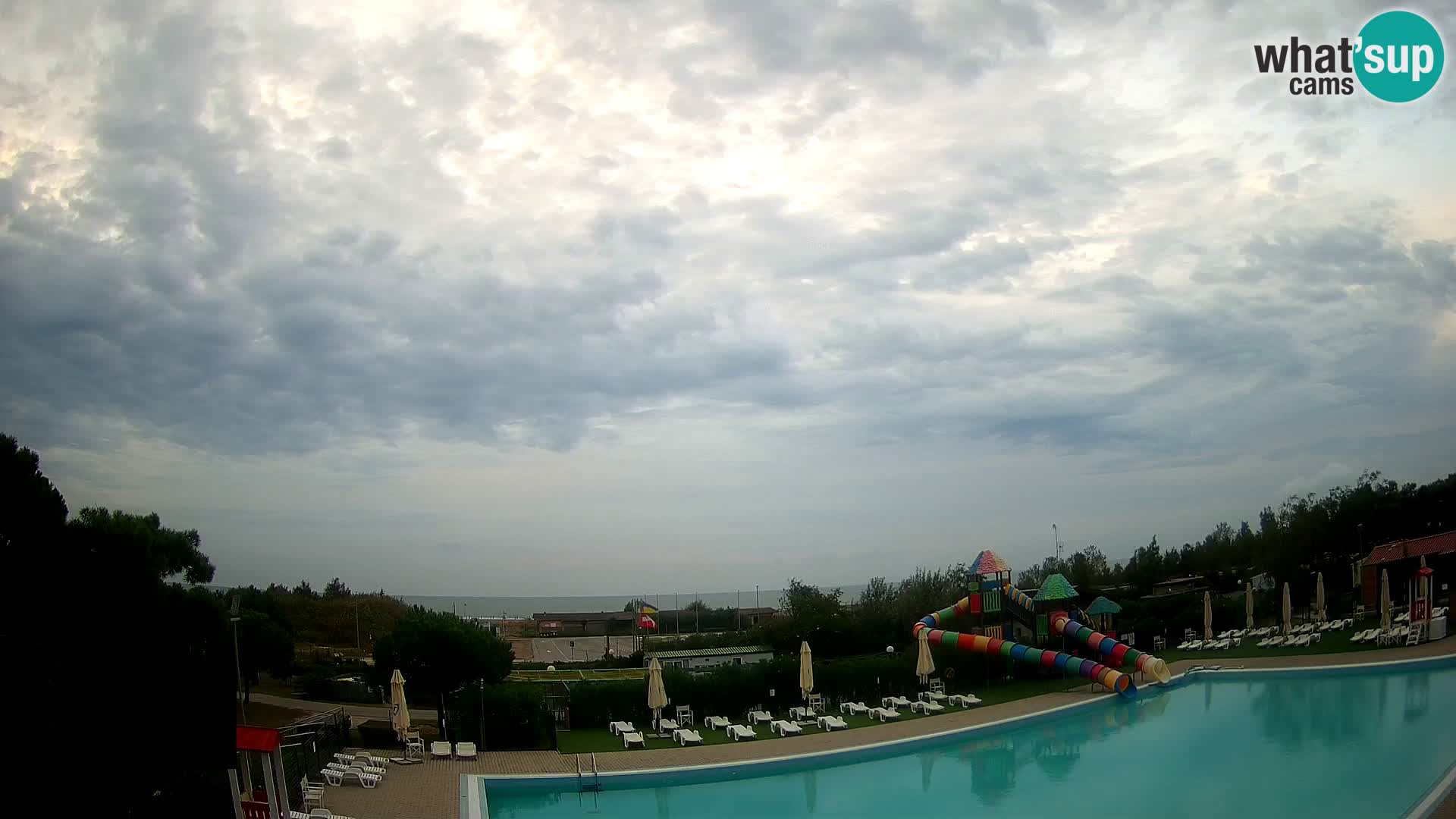 Camping Vittoria webcam en vivo Rosolina mare