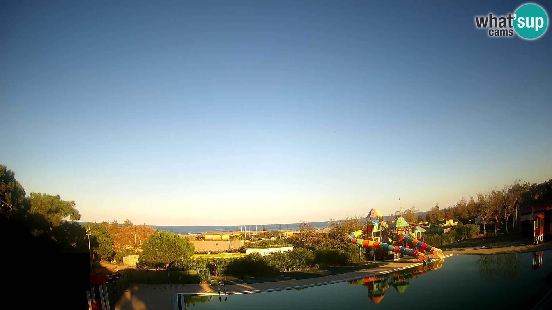 Camping Vittoria webcam en vivo Rosolina mare