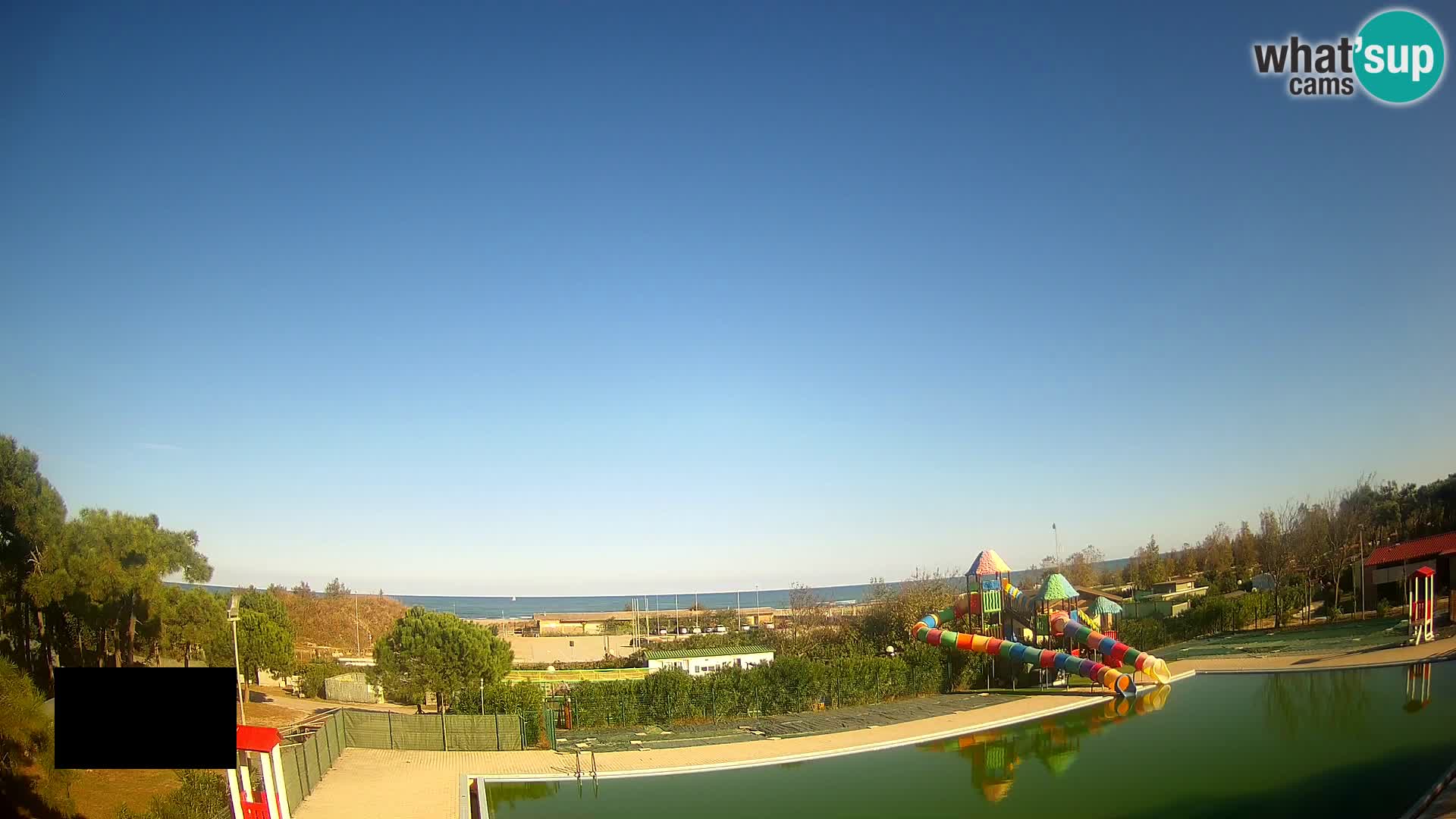 Camping Vittoria webcam en vivo Rosolina mare