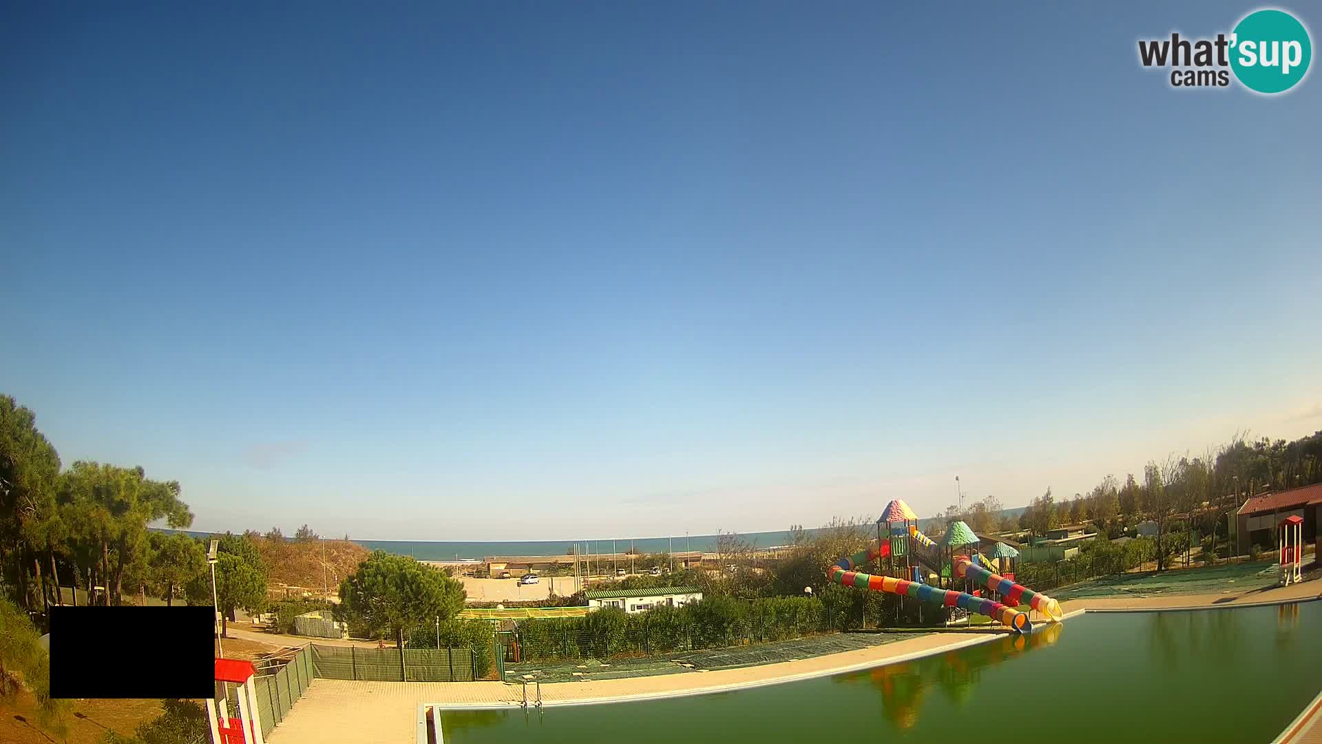 Camping Vittoria webcam en vivo Rosolina mare