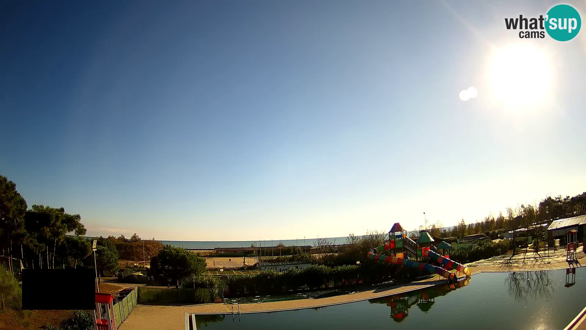 Camping Vittoria livecam Rosolina mare