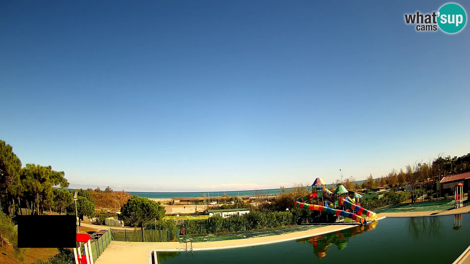Camping Vittoria web kamera Rosolina mare