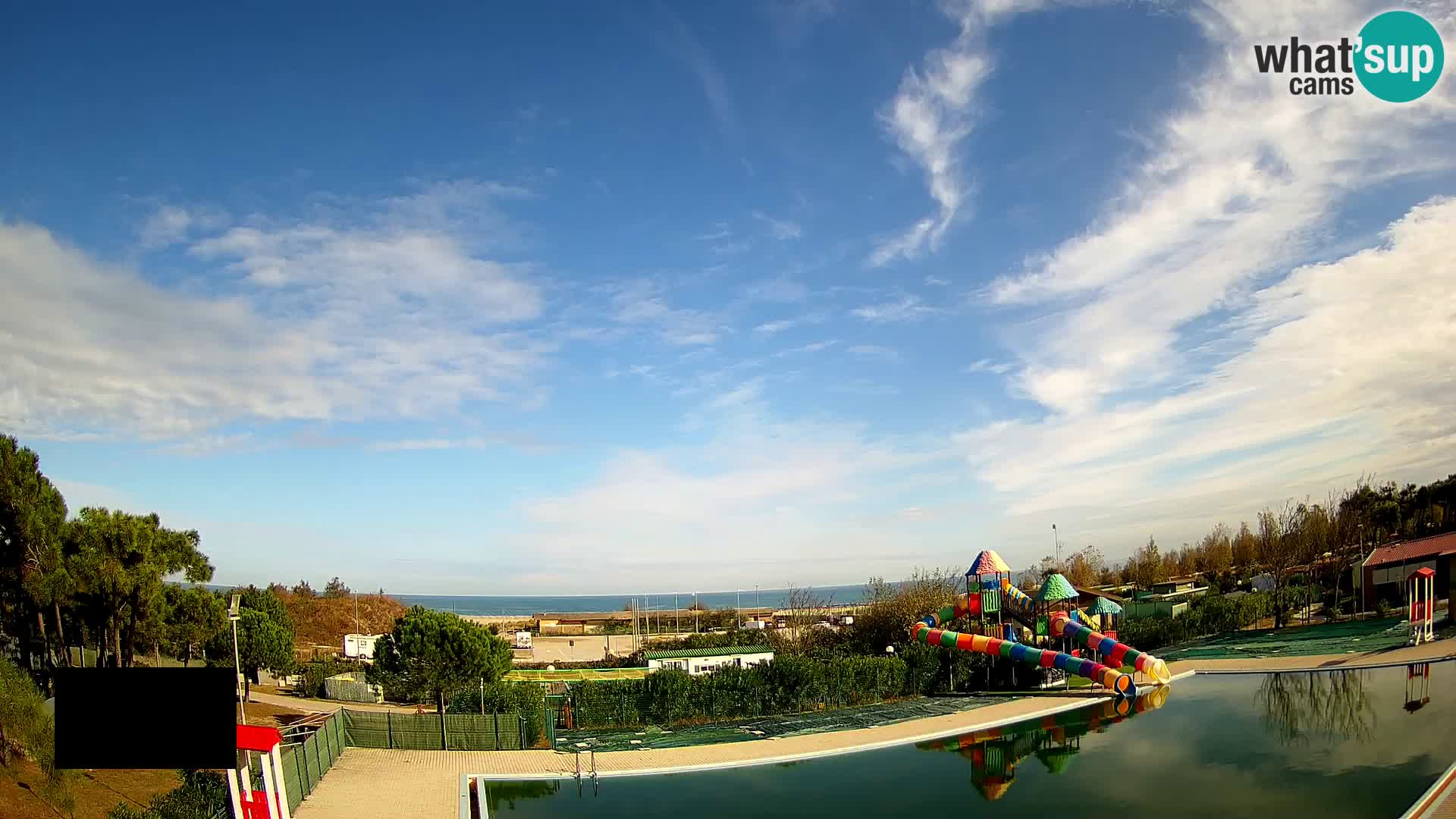 Camping Vittoria webcam en vivo Rosolina mare