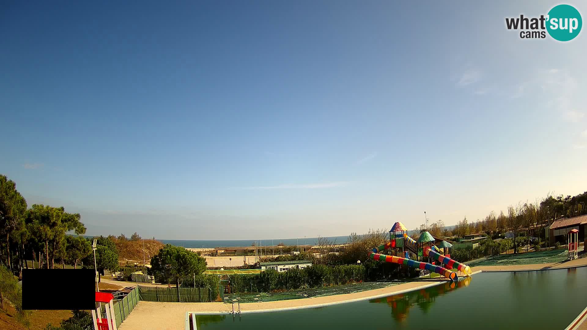 Camping Vittoria webcam en vivo Rosolina mare