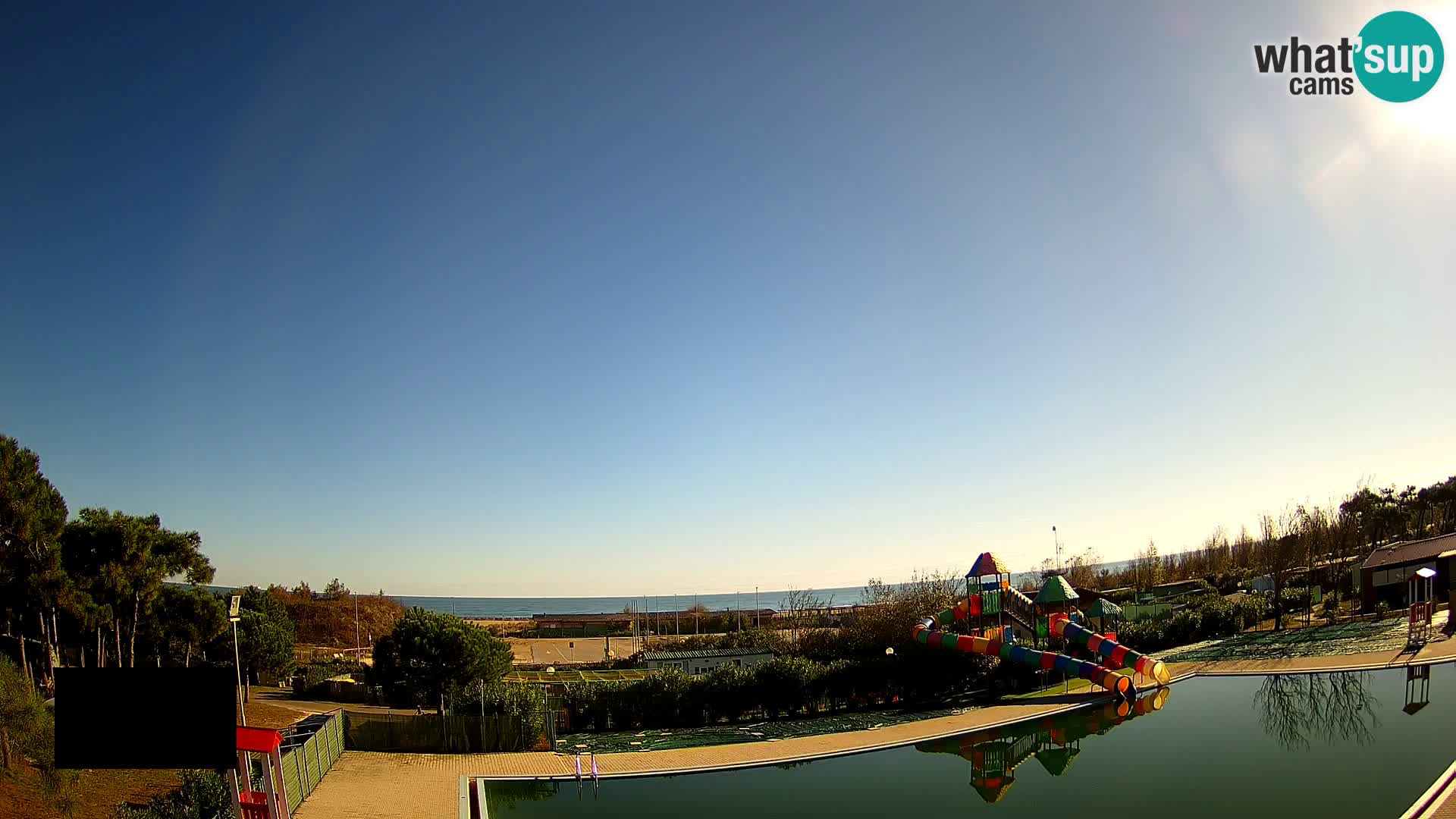 Camping Vittoria webcam en vivo Rosolina mare