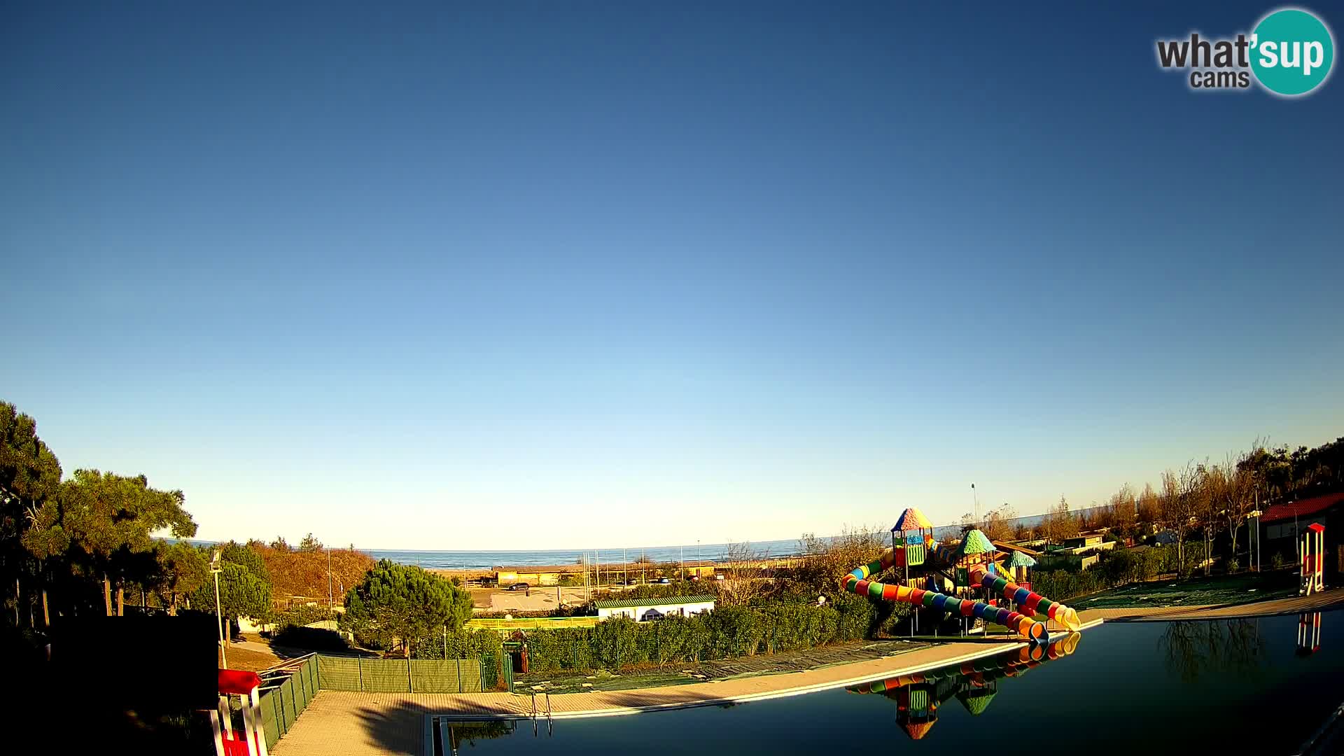 Camping Vittoria webcam en vivo Rosolina mare