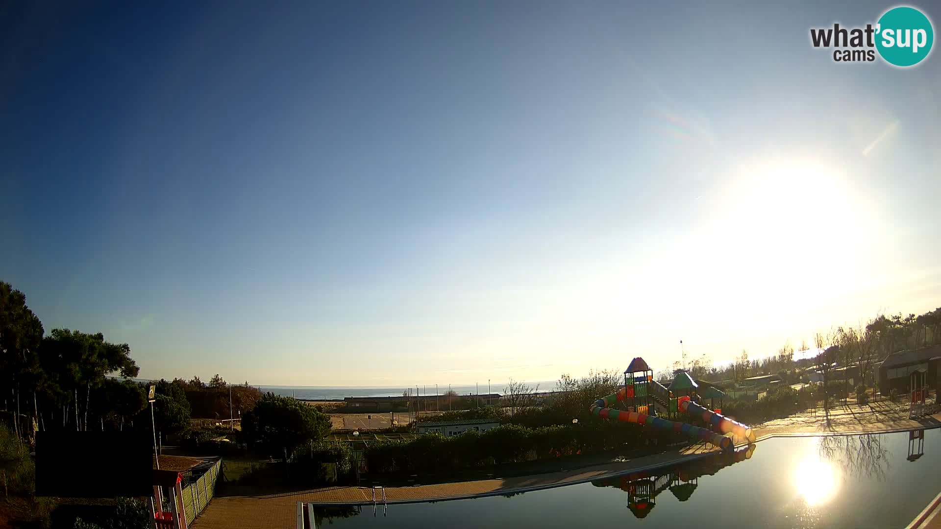 Camping Vittoria webcam en vivo Rosolina mare