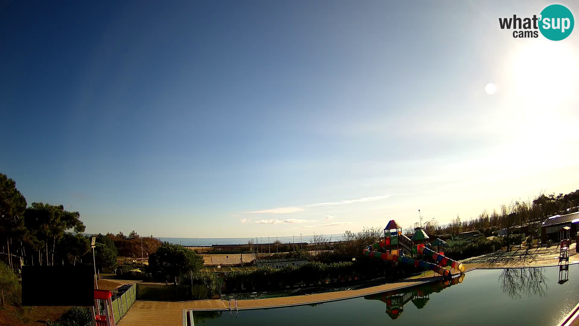 Camping Vittoria web kamera Rosolina mare