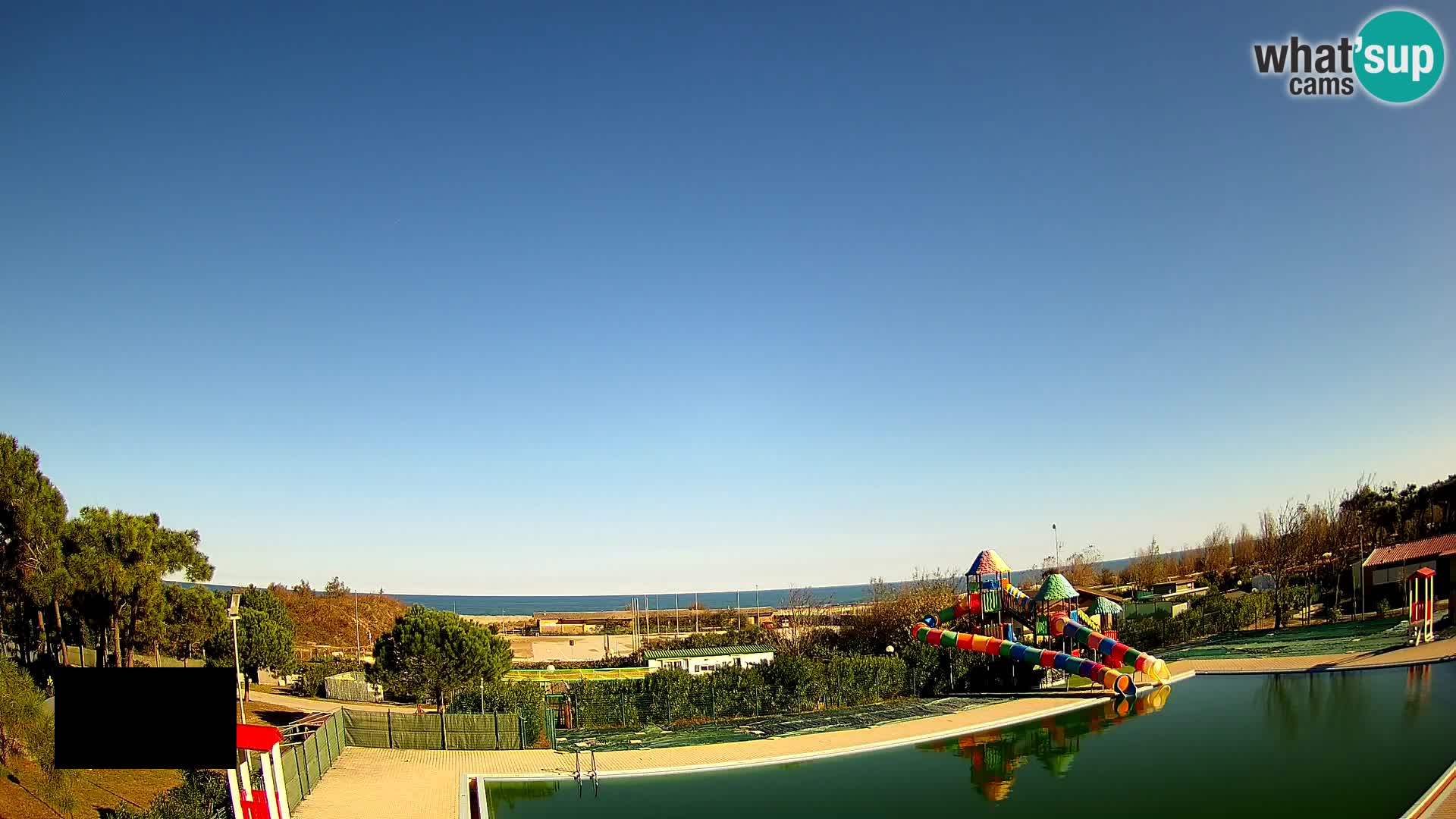 Camping Vittoria webcam en vivo Rosolina mare