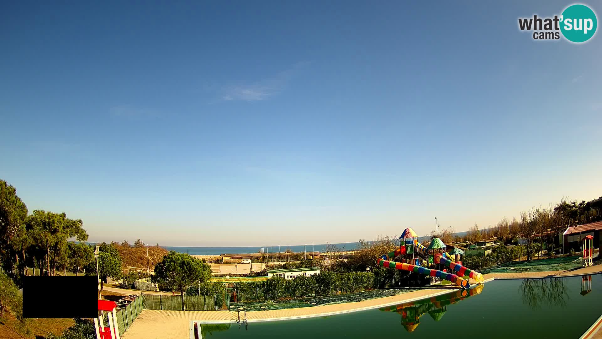 Camping Vittoria web kamera Rosolina mare