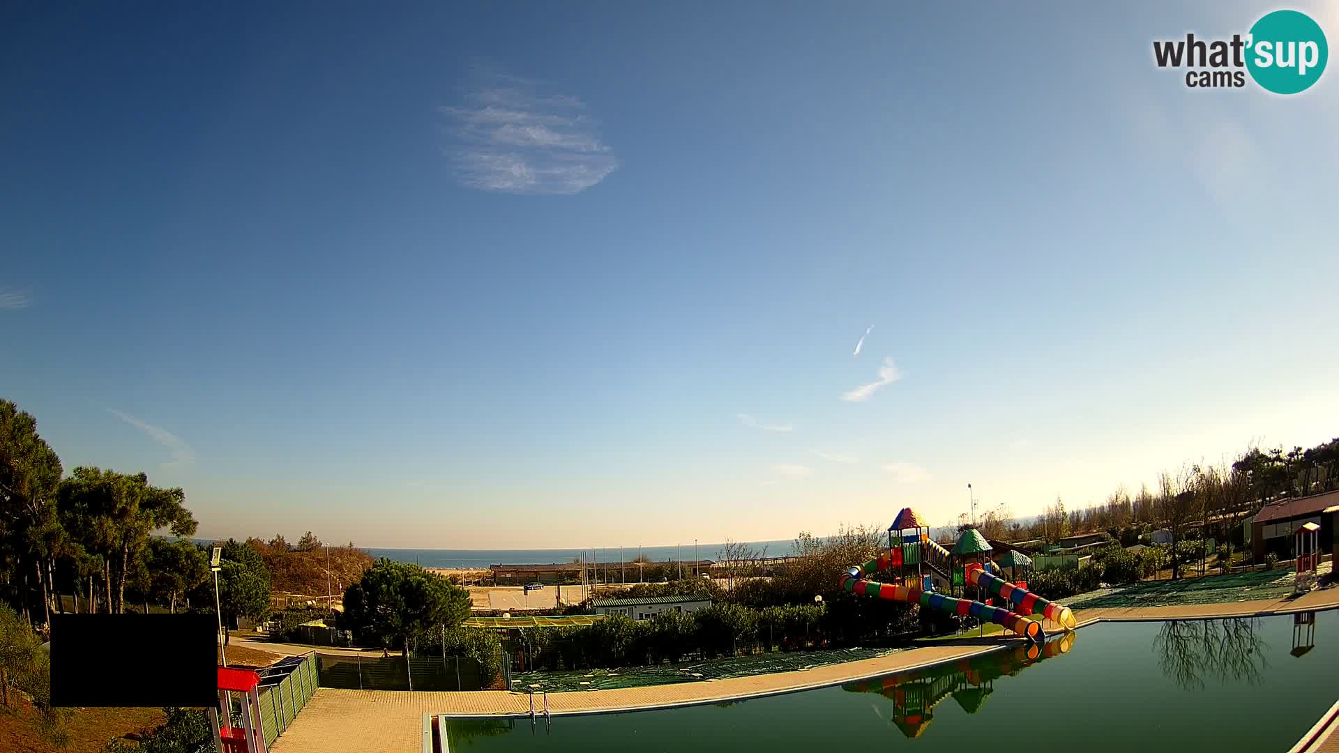 Camping Vittoria webcam en vivo Rosolina mare