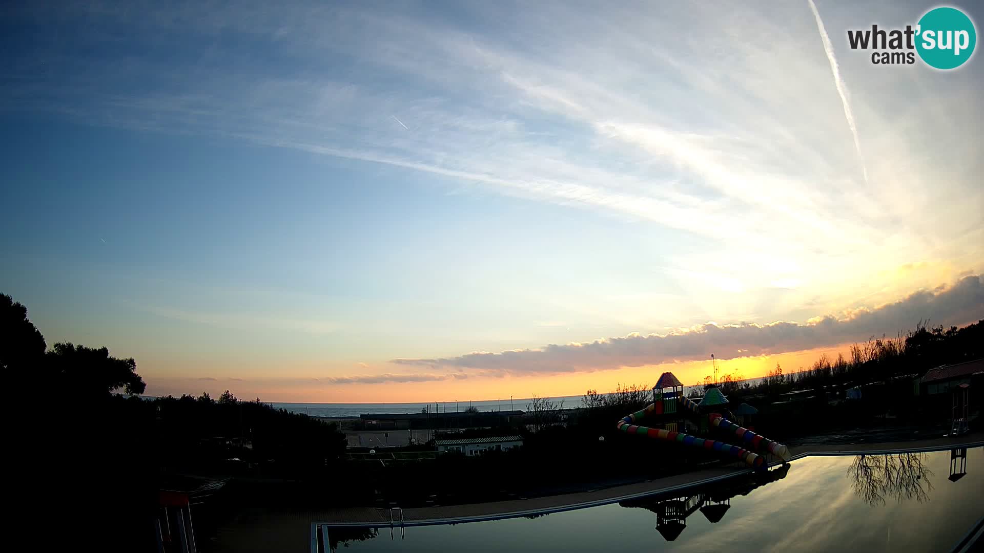 Camping Vittoria webcam en vivo Rosolina mare