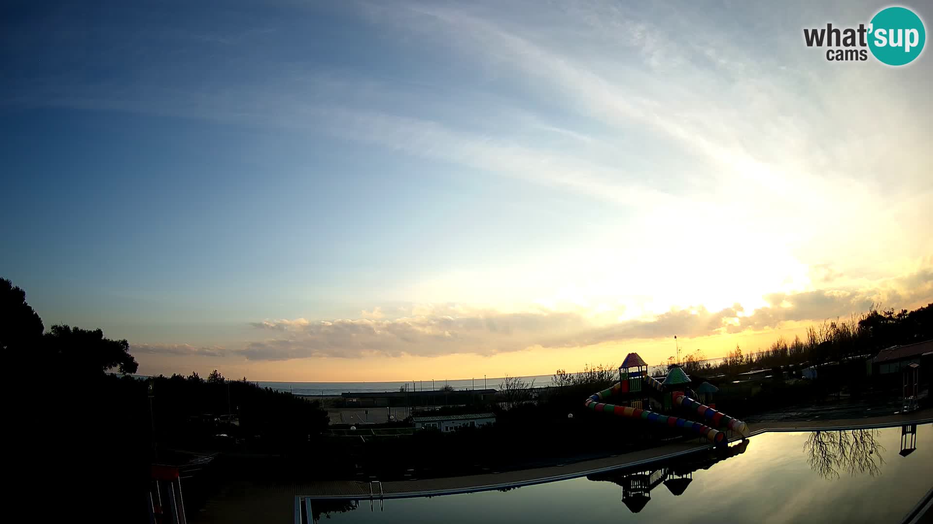 Camping Vittoria webcam en vivo Rosolina mare