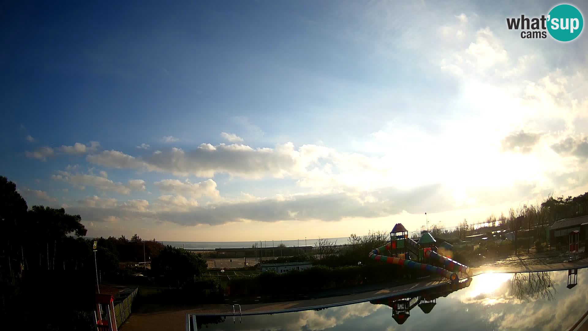 Camping Vittoria webcam en vivo Rosolina mare