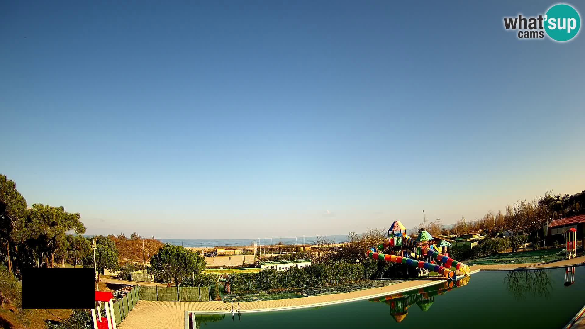 Camping Vittoria web kamera Rosolina mare