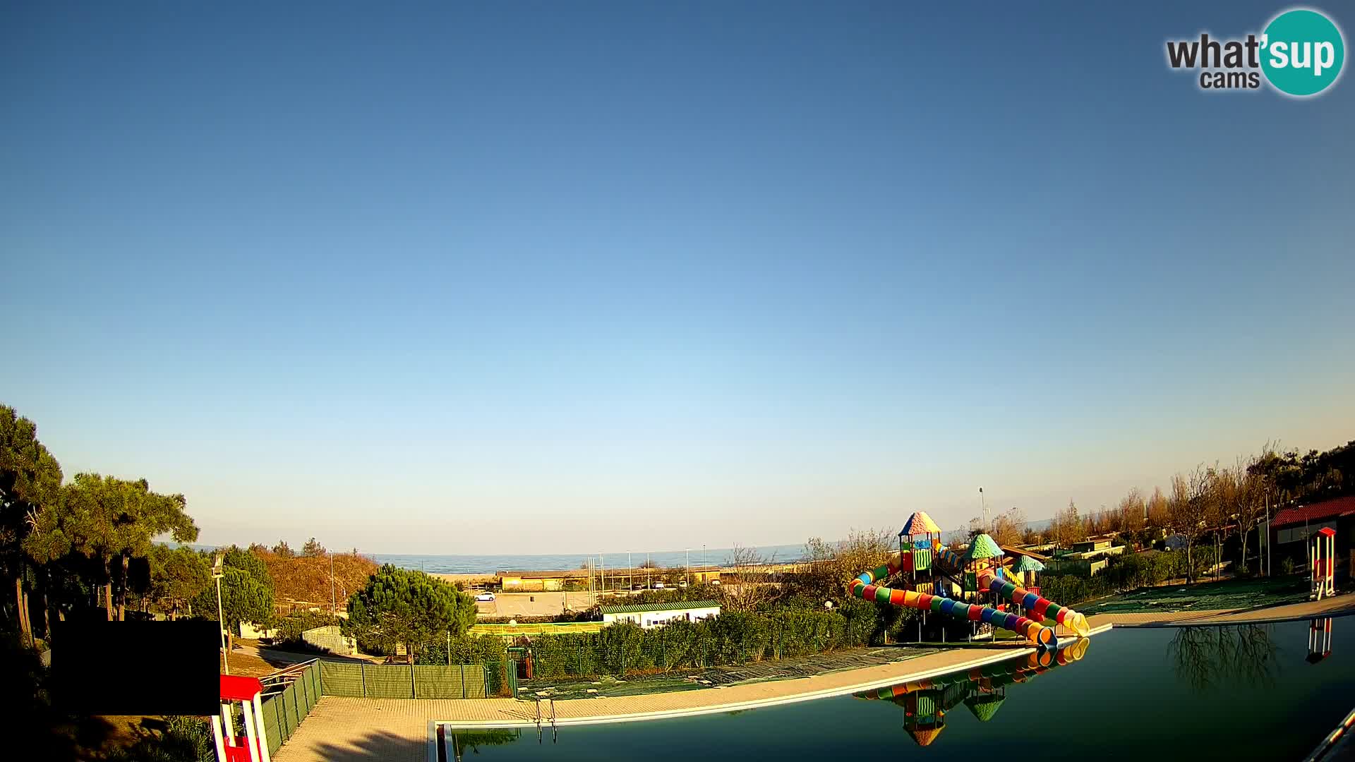 Camping Vittoria webcam en vivo Rosolina mare