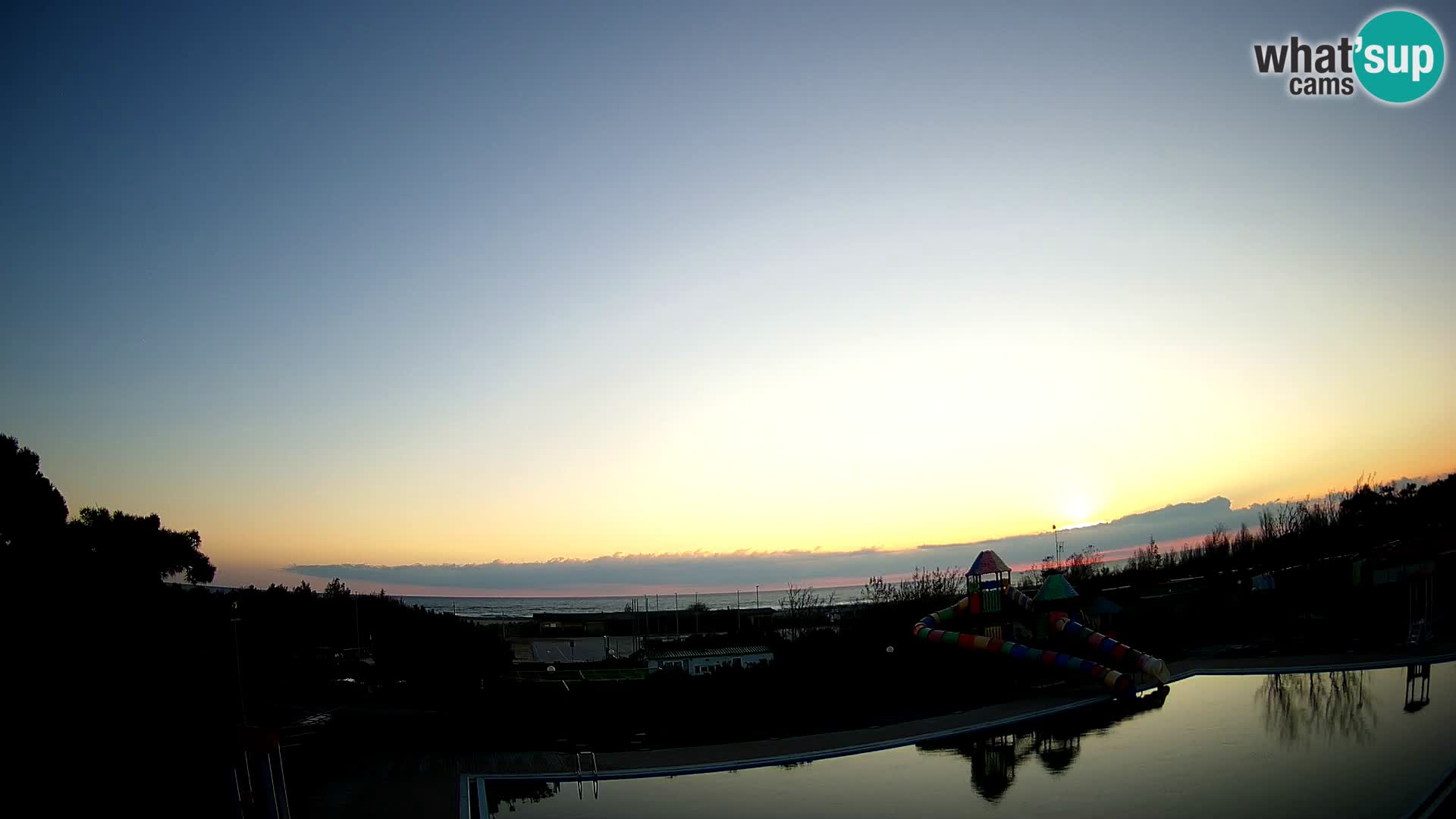 Camping Vittoria webcam en vivo Rosolina mare