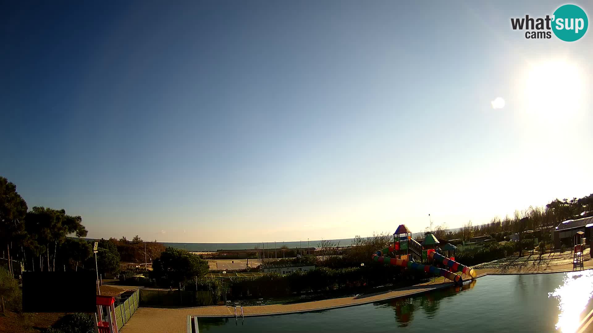 Camping Vittoria webcam en vivo Rosolina mare