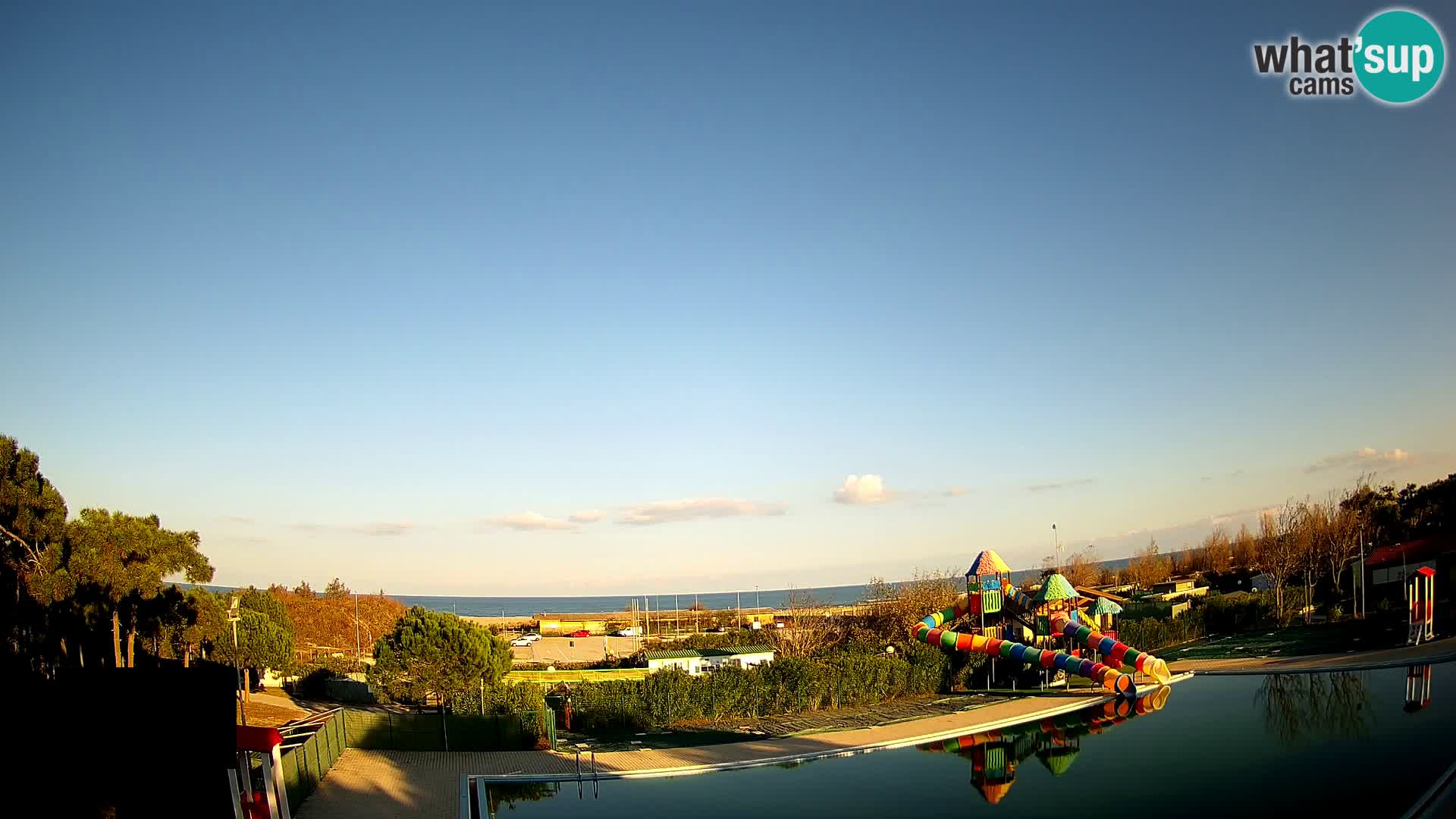 Camping Vittoria livecam Rosolina mare