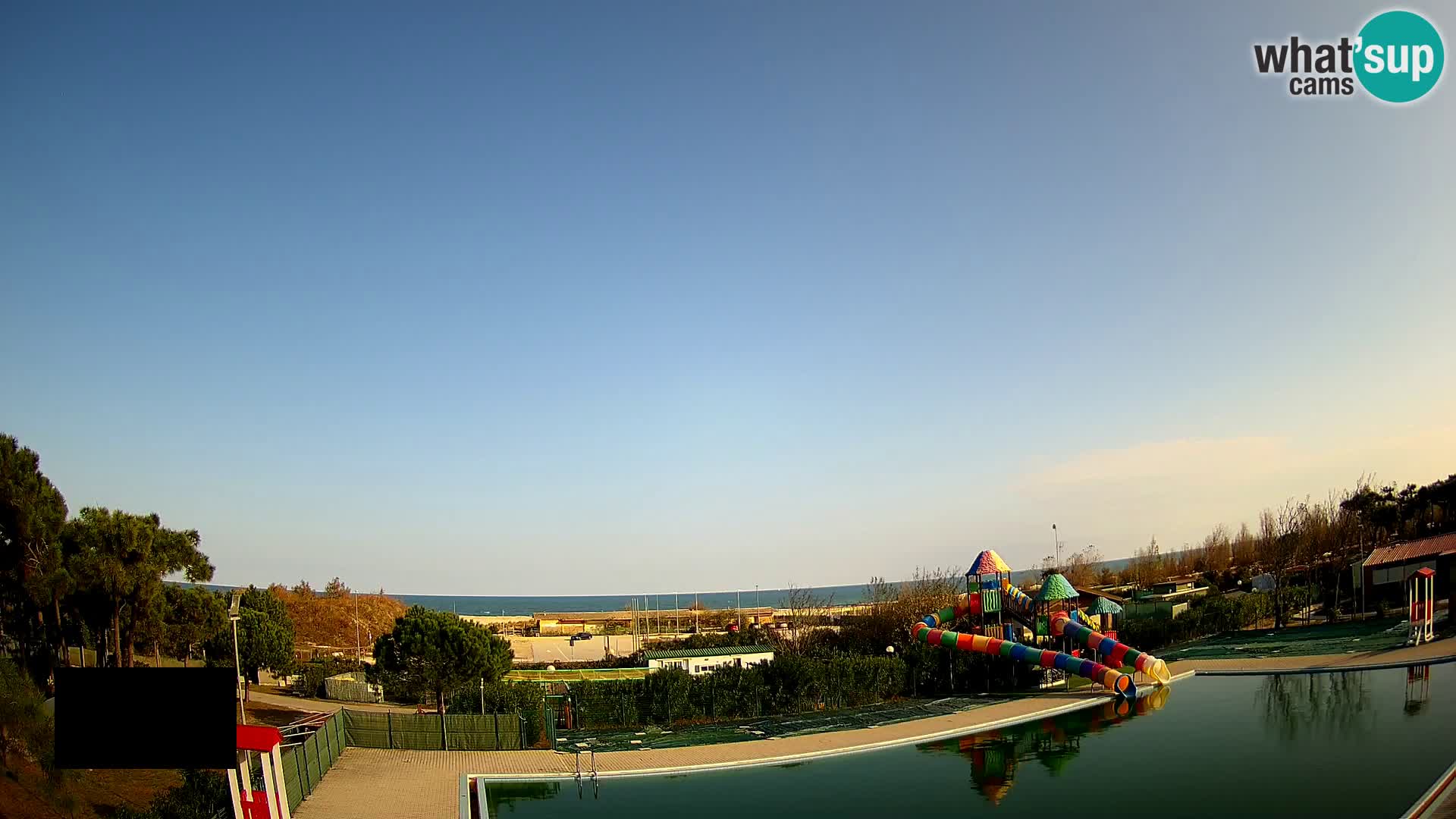 Camping Vittoria web kamera Rosolina mare