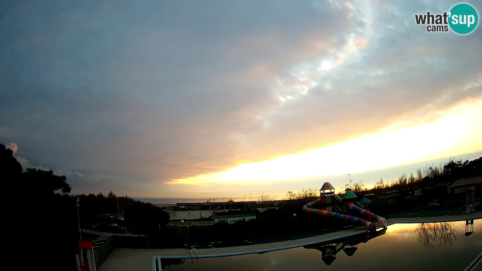 Camping Vittoria webcam en vivo Rosolina mare