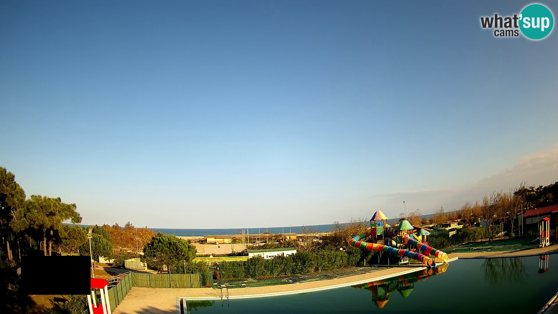 Camping Vittoria web kamera Rosolina mare