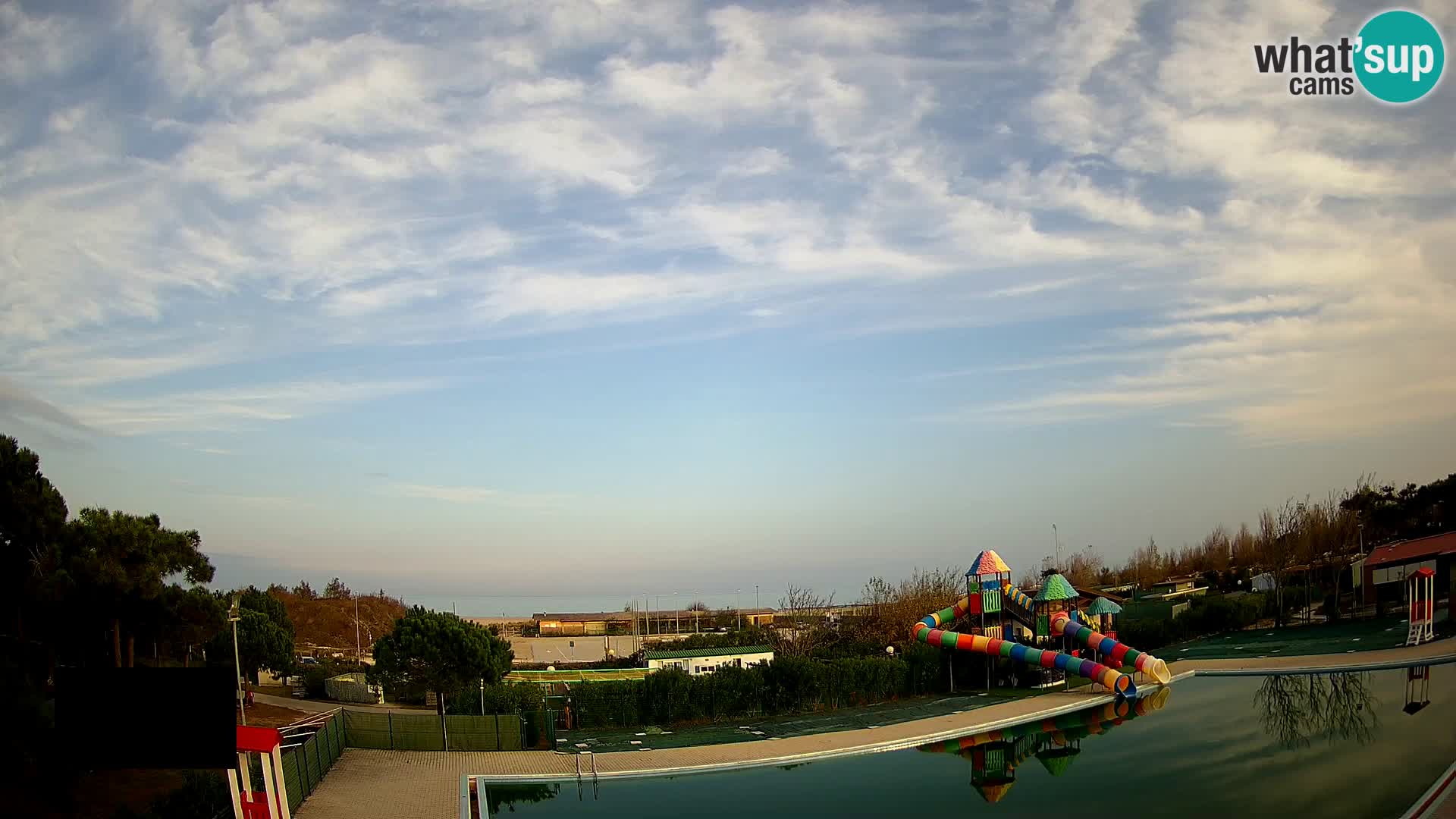 Camping Vittoria webcam en vivo Rosolina mare