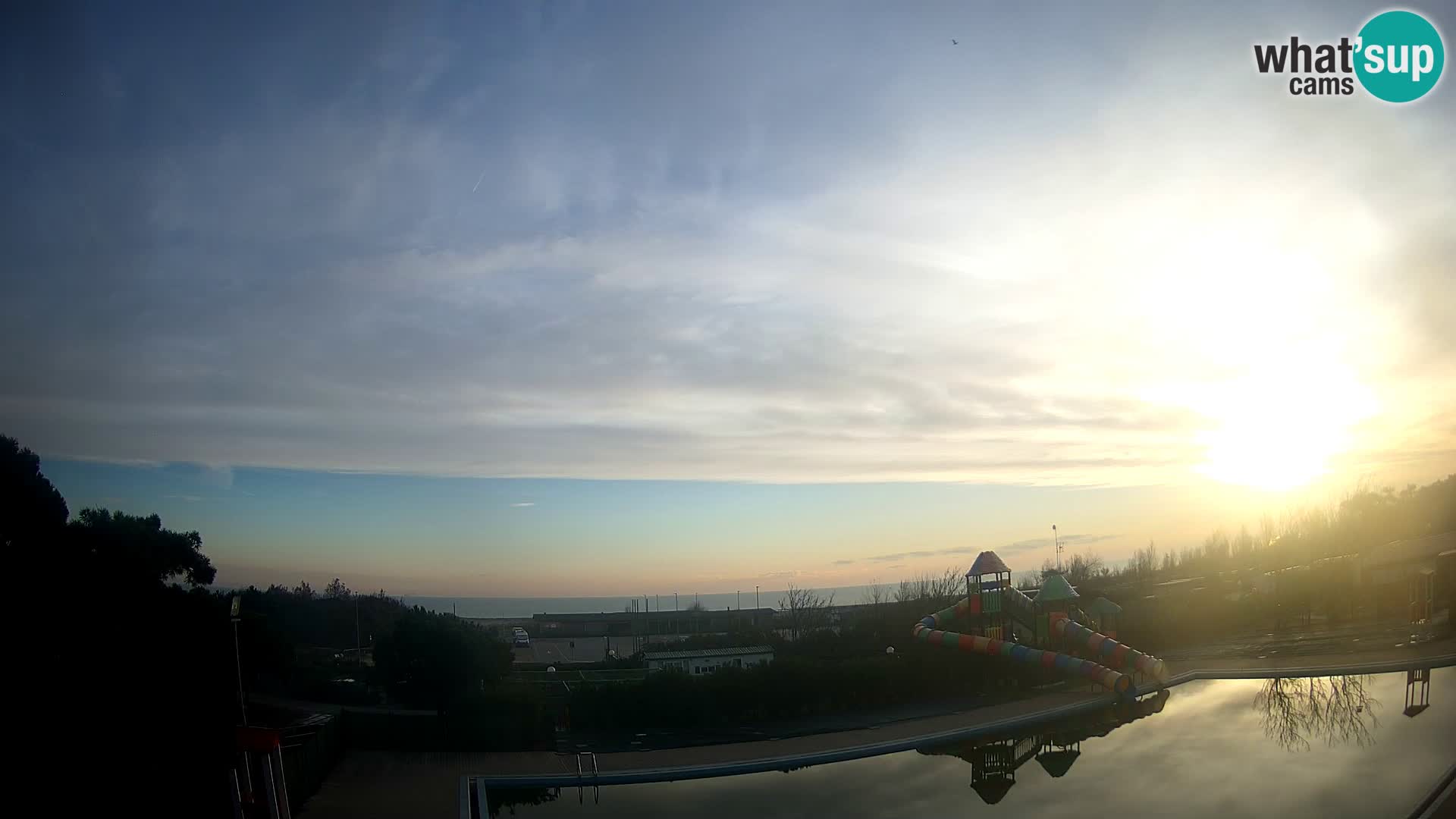 Camping Vittoria webcam en vivo Rosolina mare