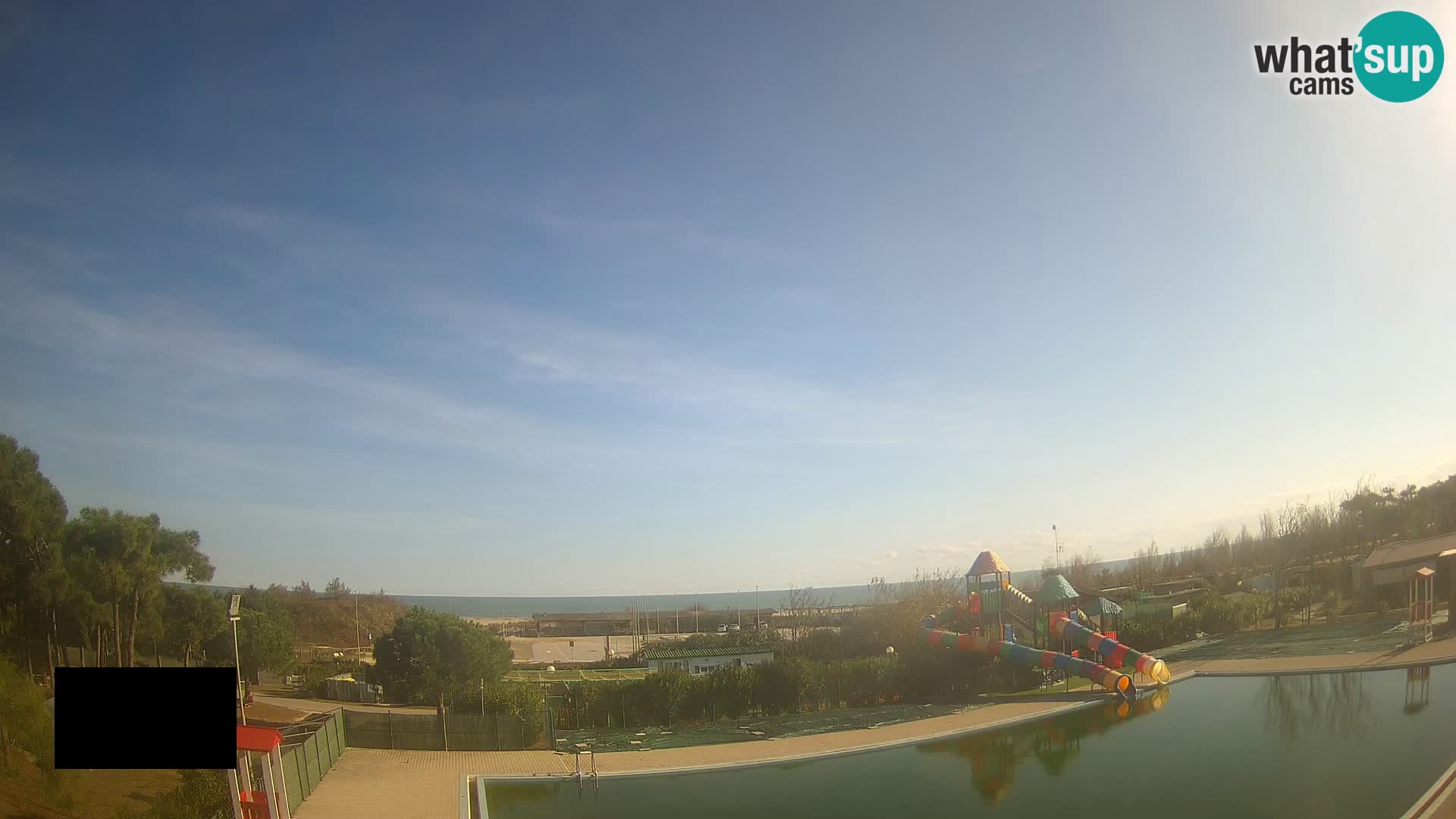 Camping Vittoria webcam en vivo Rosolina mare