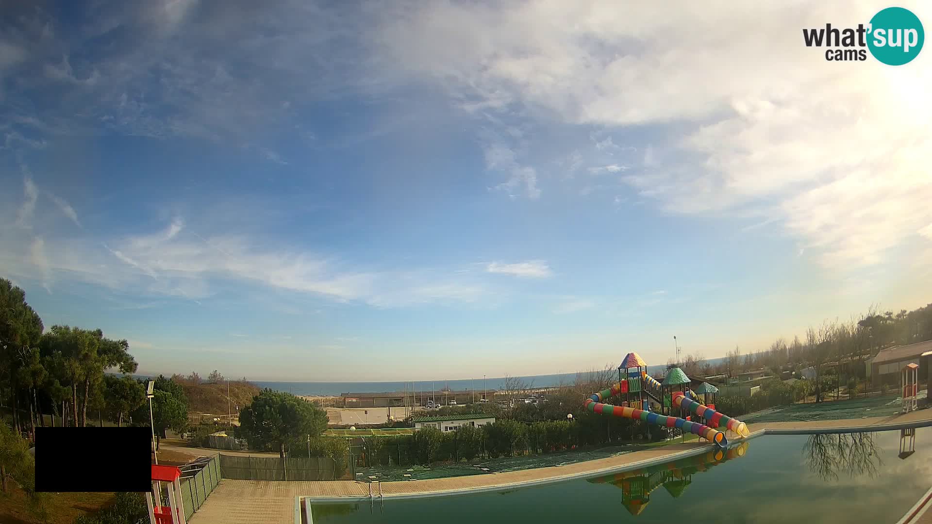 Webcam Camping Vittoria LIVEcam Rosolina mare