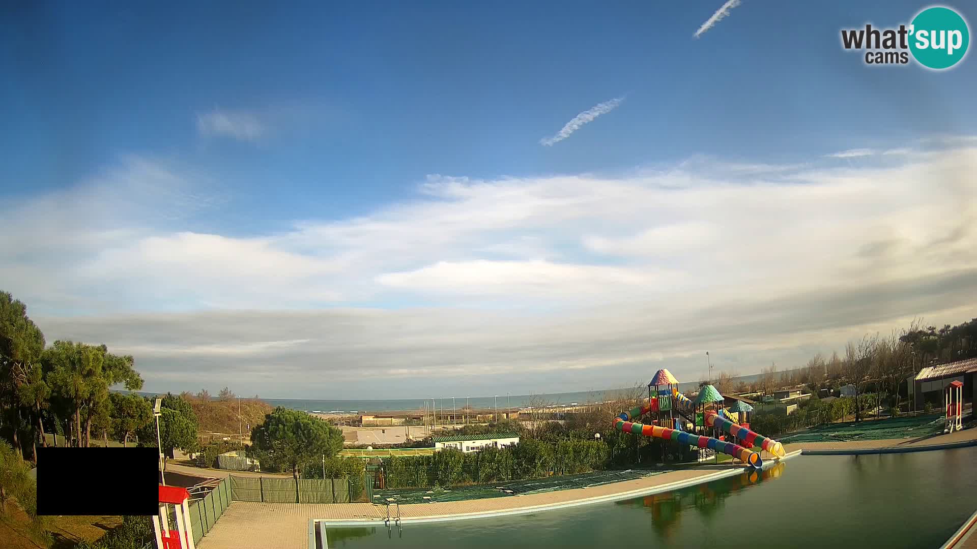 Camping Vittoria webcam en vivo Rosolina mare