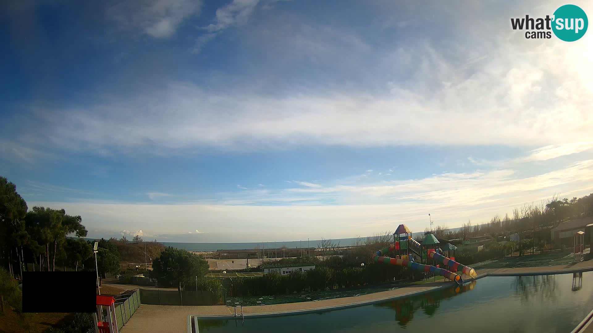 Camping Vittoria webcam en vivo Rosolina mare