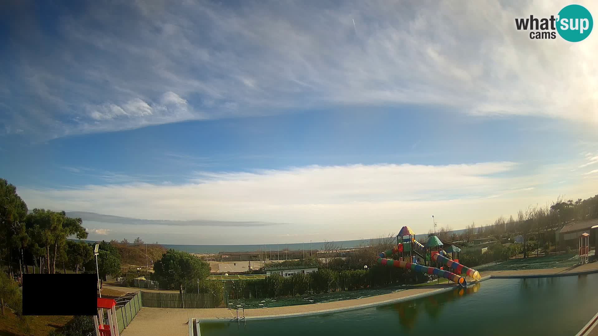 Camping Vittoria webcam en vivo Rosolina mare