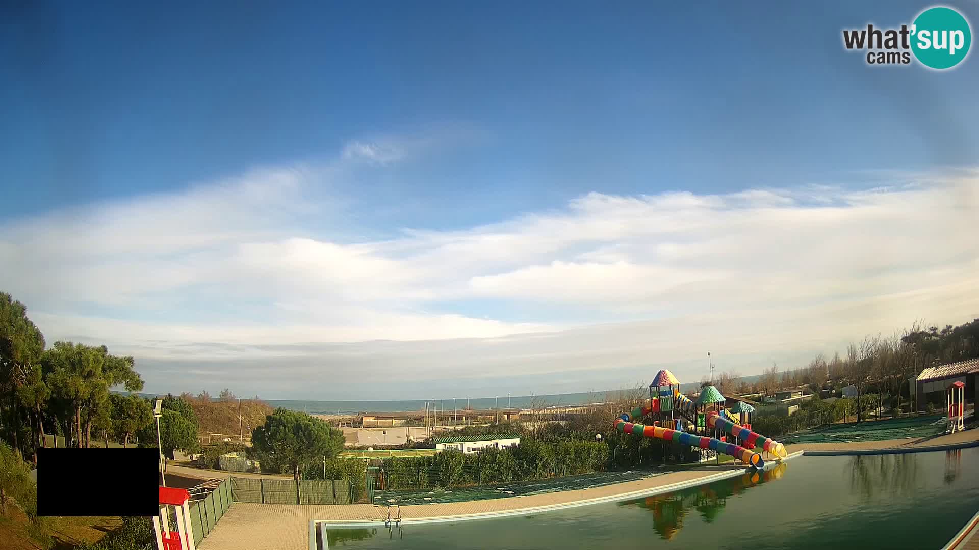 Camping Vittoria web kamera Rosolina mare