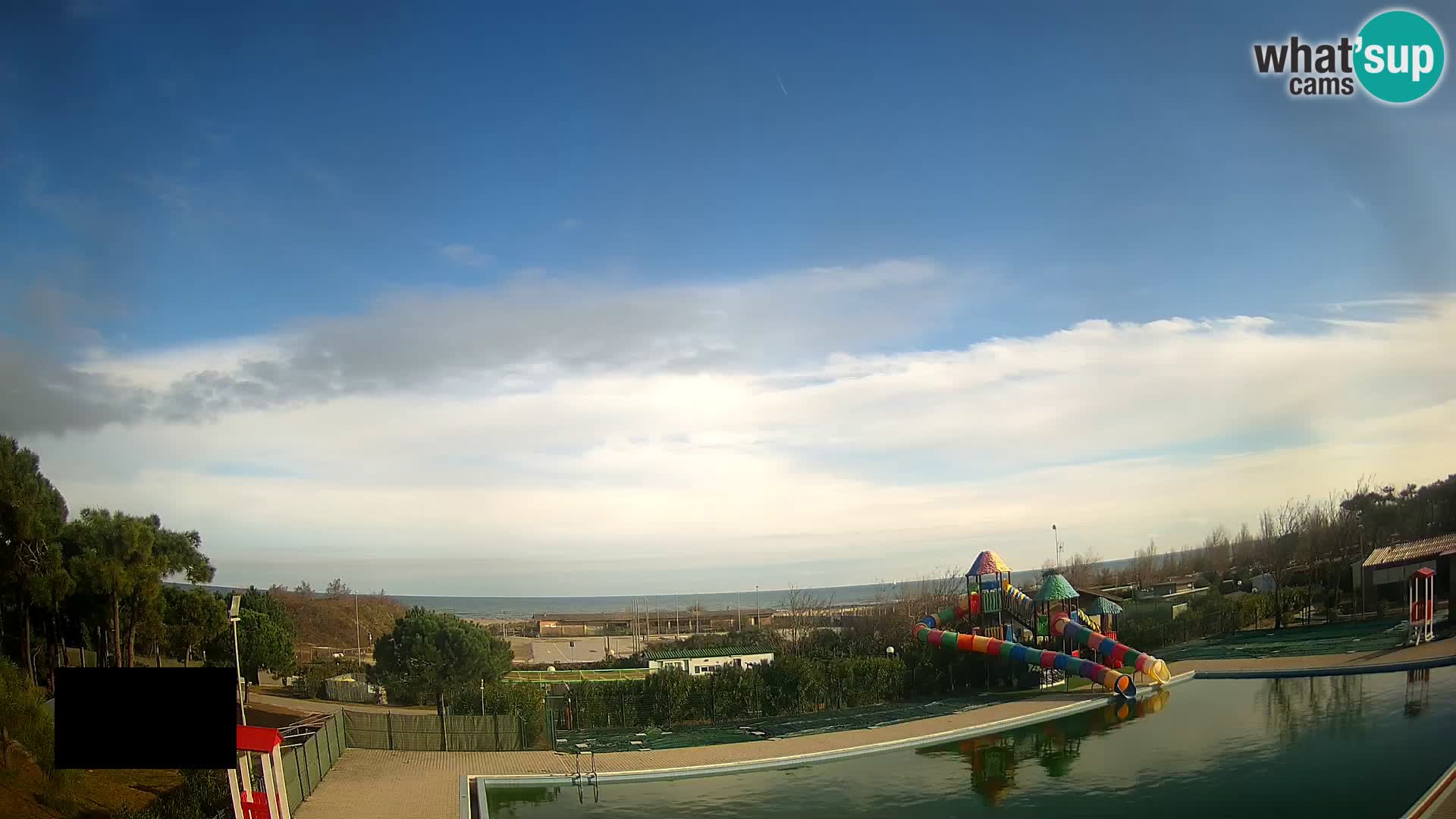 Camping Vittoria webcam en vivo Rosolina mare