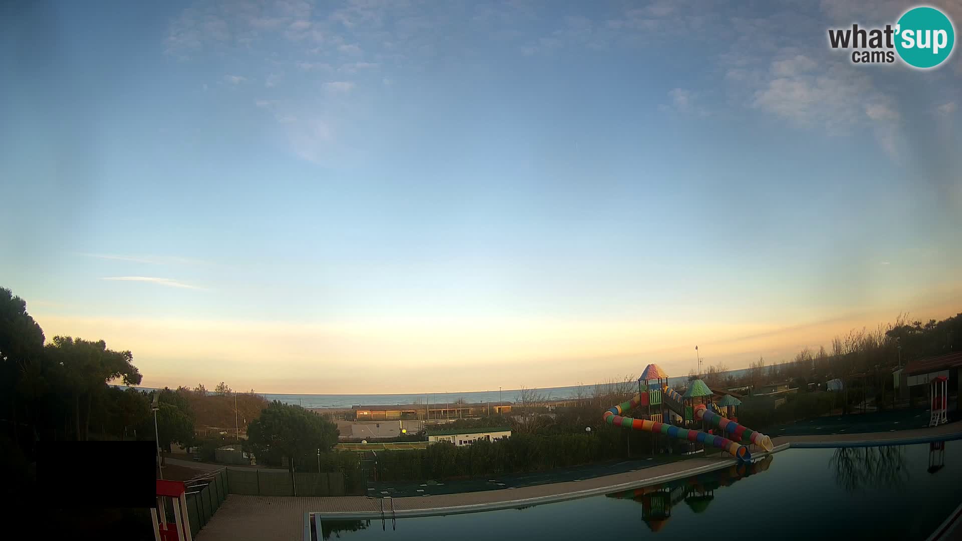 Camping Vittoria webcam en vivo Rosolina mare