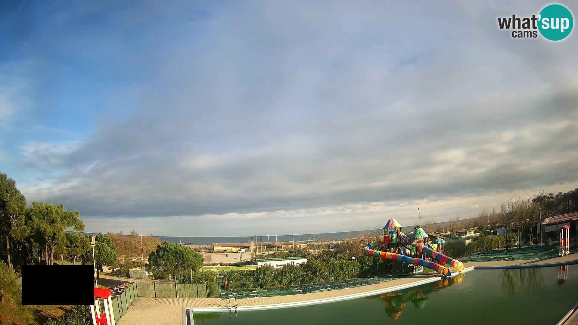 Camping Vittoria webcam en vivo Rosolina mare