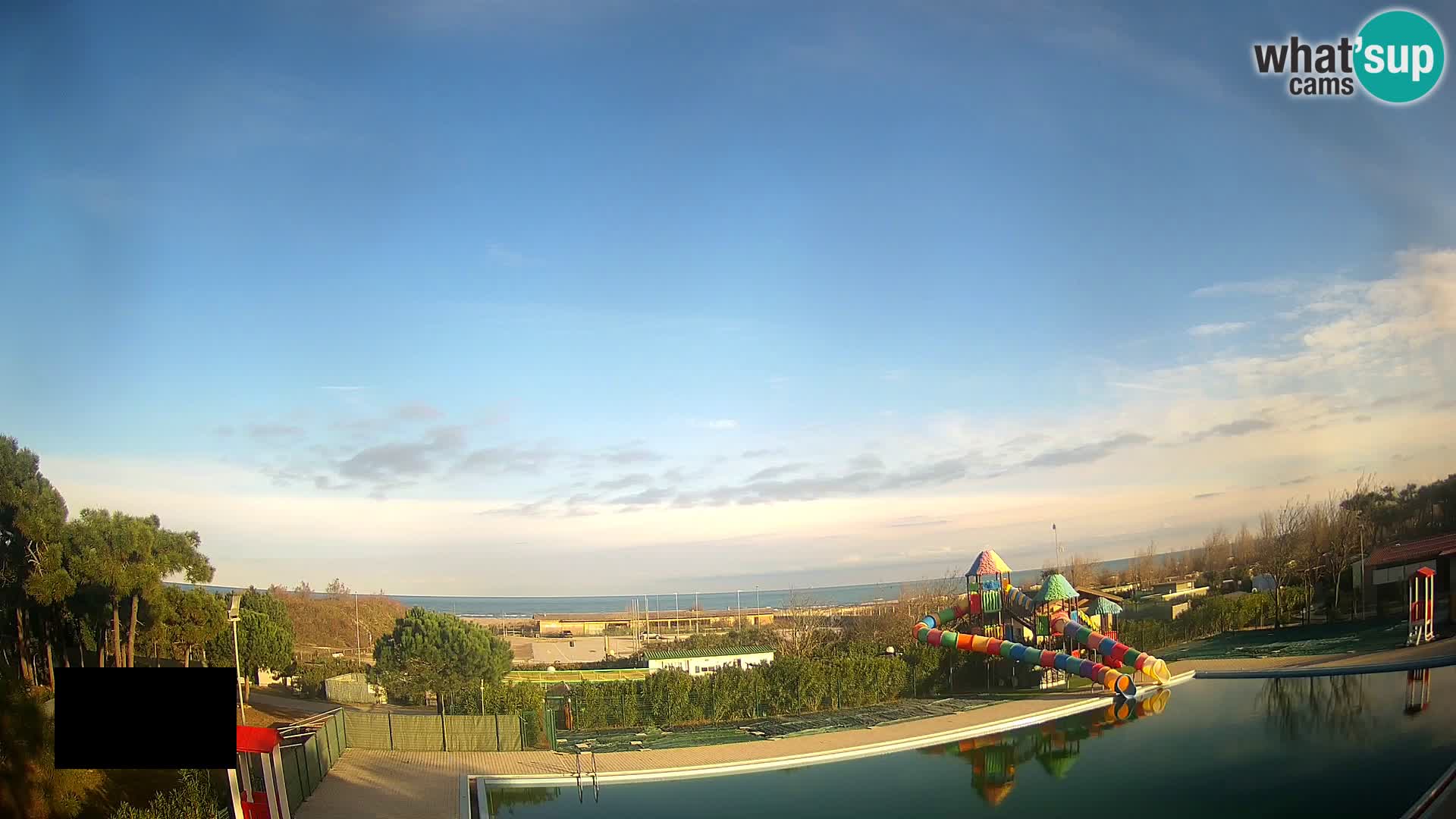 Camping Vittoria webcam en vivo Rosolina mare