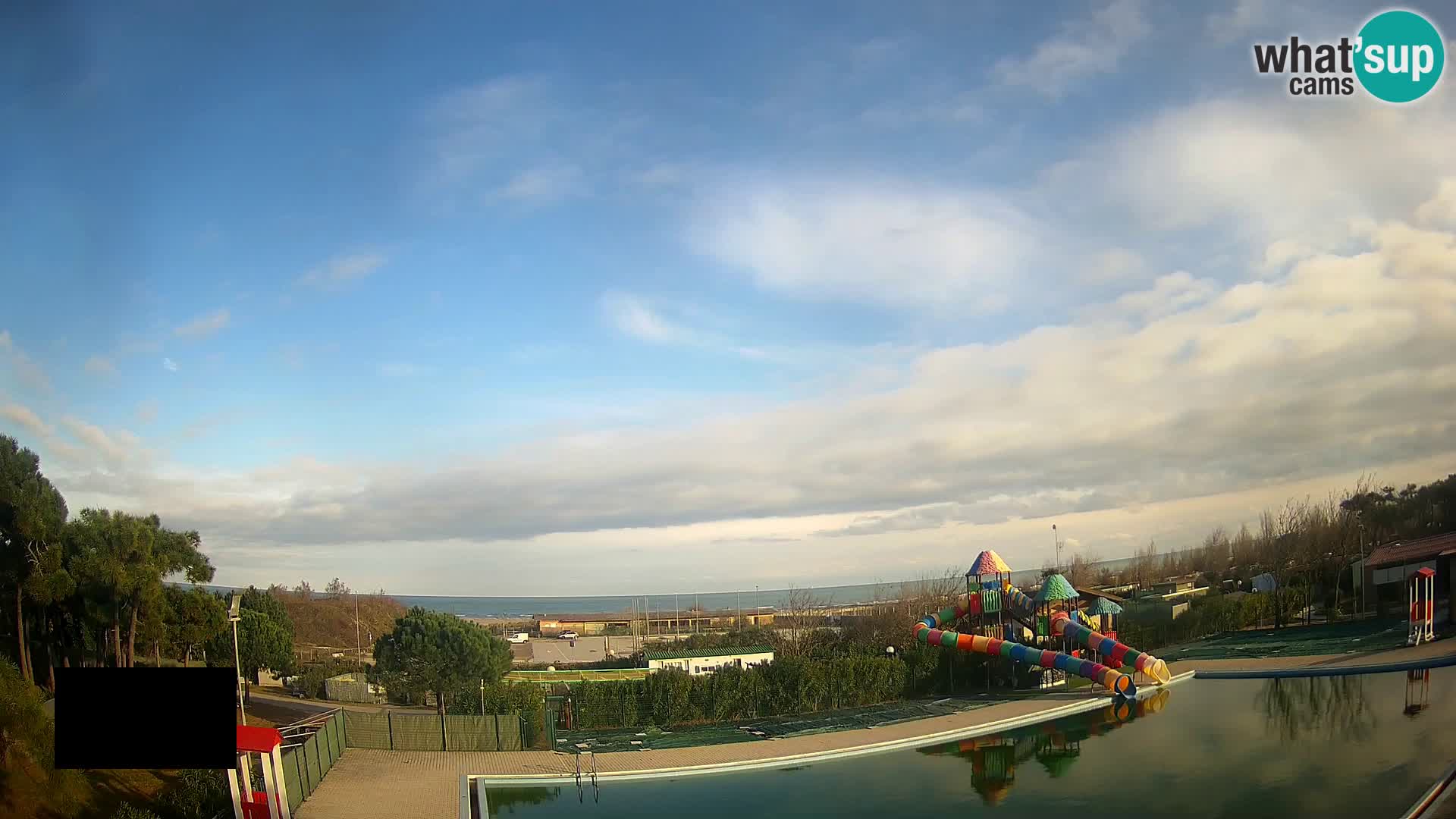 Camping Vittoria webcam en vivo Rosolina mare