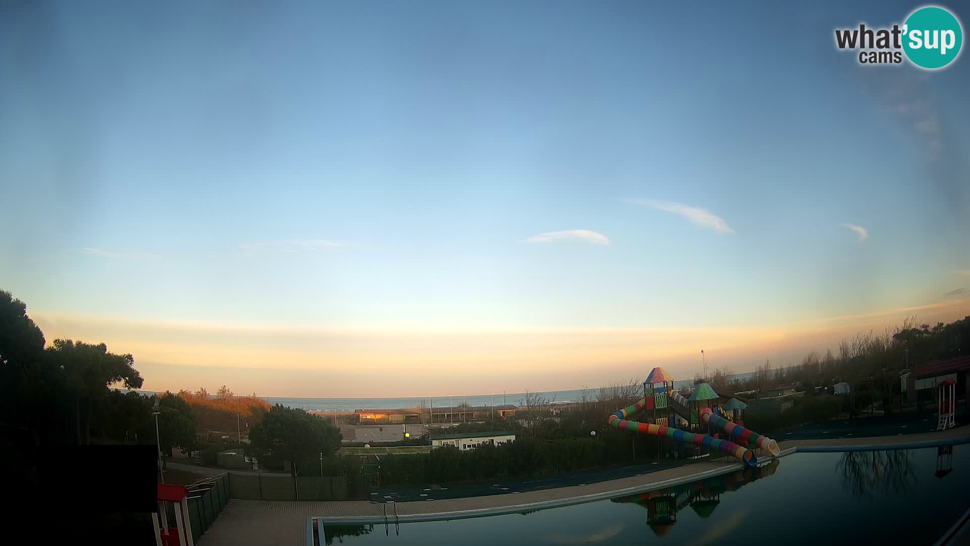 Camping Vittoria webcam en vivo Rosolina mare