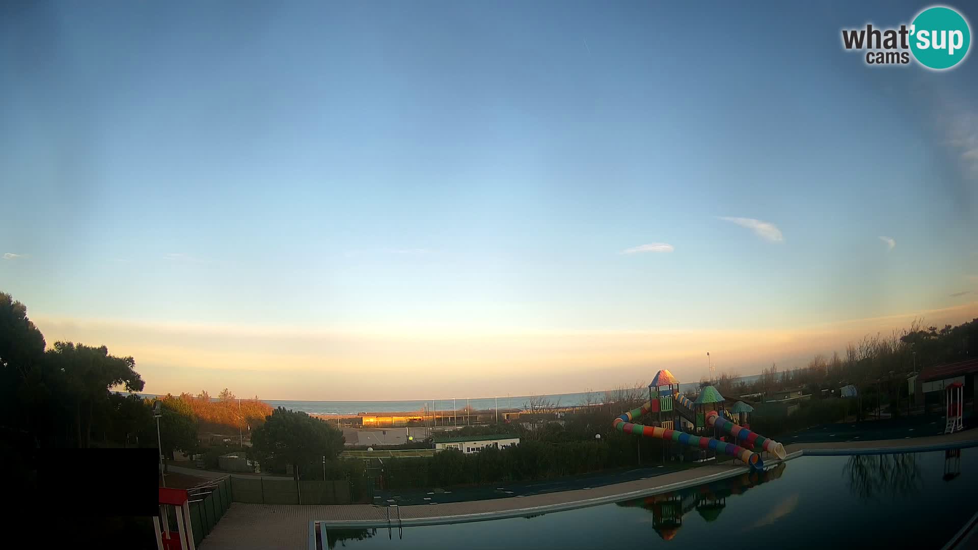 Camping Vittoria livecam Rosolina mare