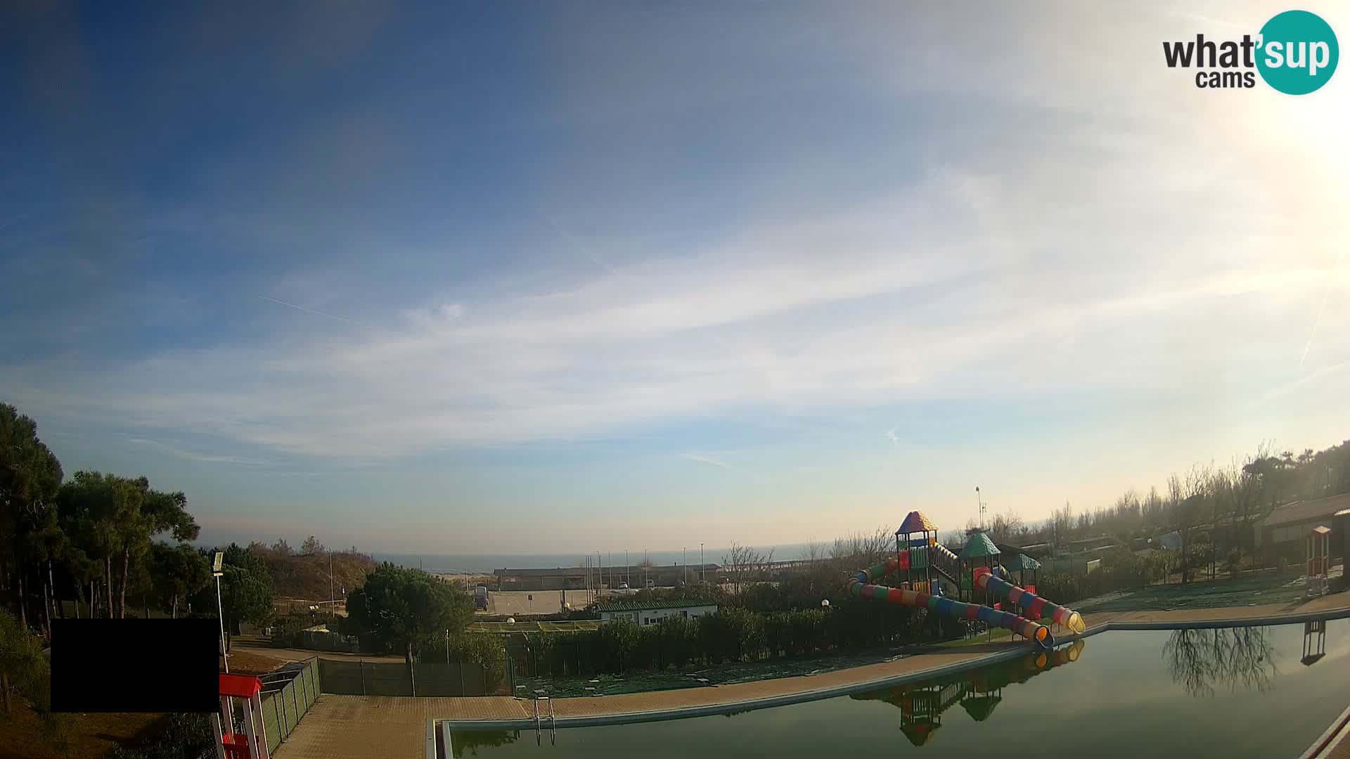 Camping Vittoria webcam en vivo Rosolina mare