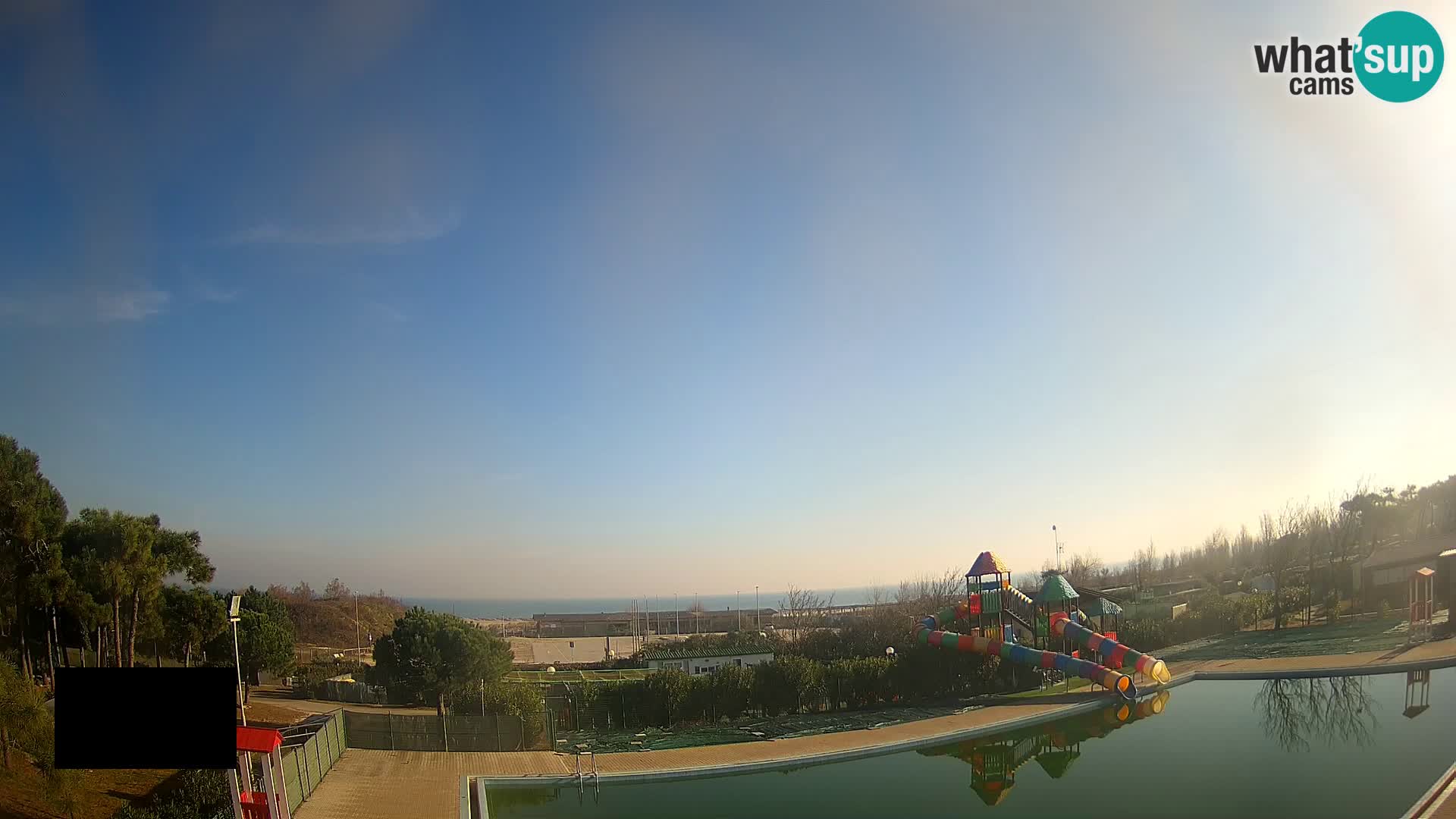 Camping Vittoria webcam en vivo Rosolina mare