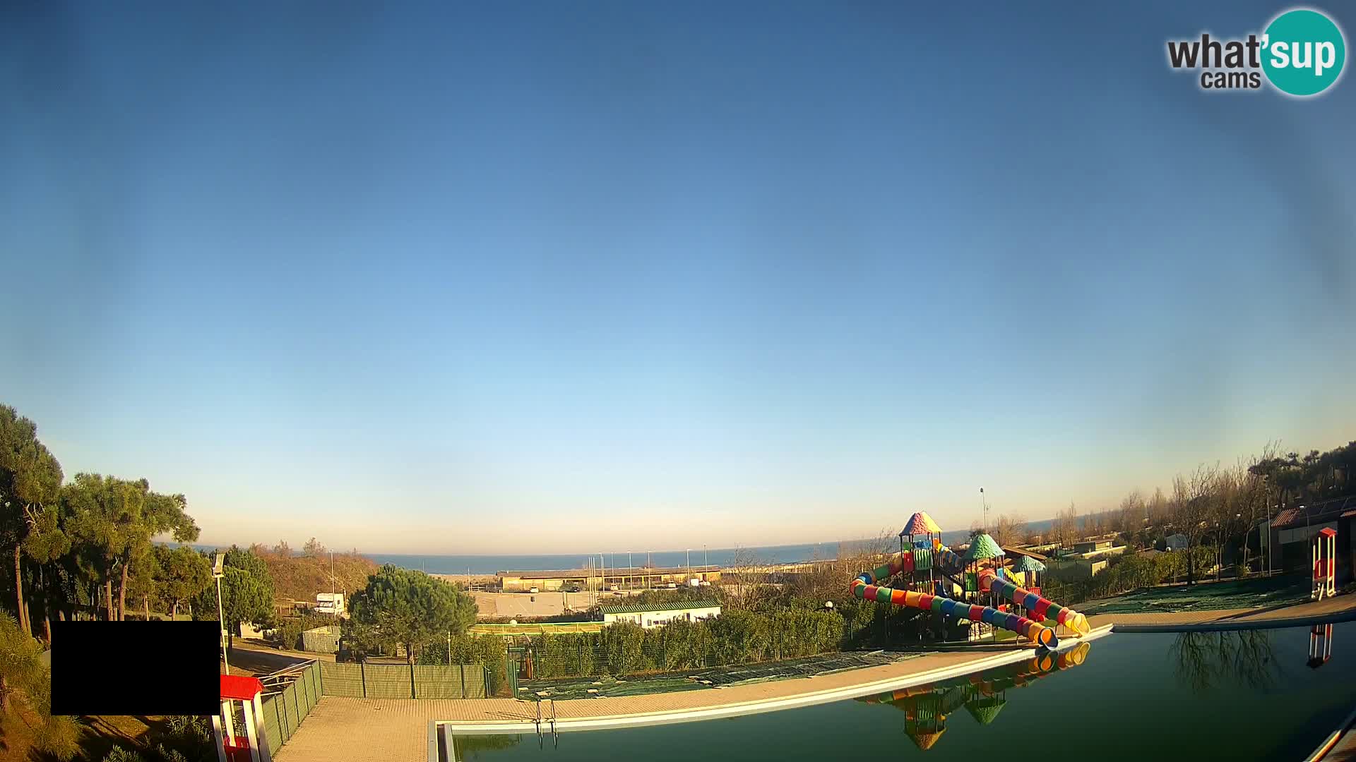 Camping Vittoria webcam en vivo Rosolina mare