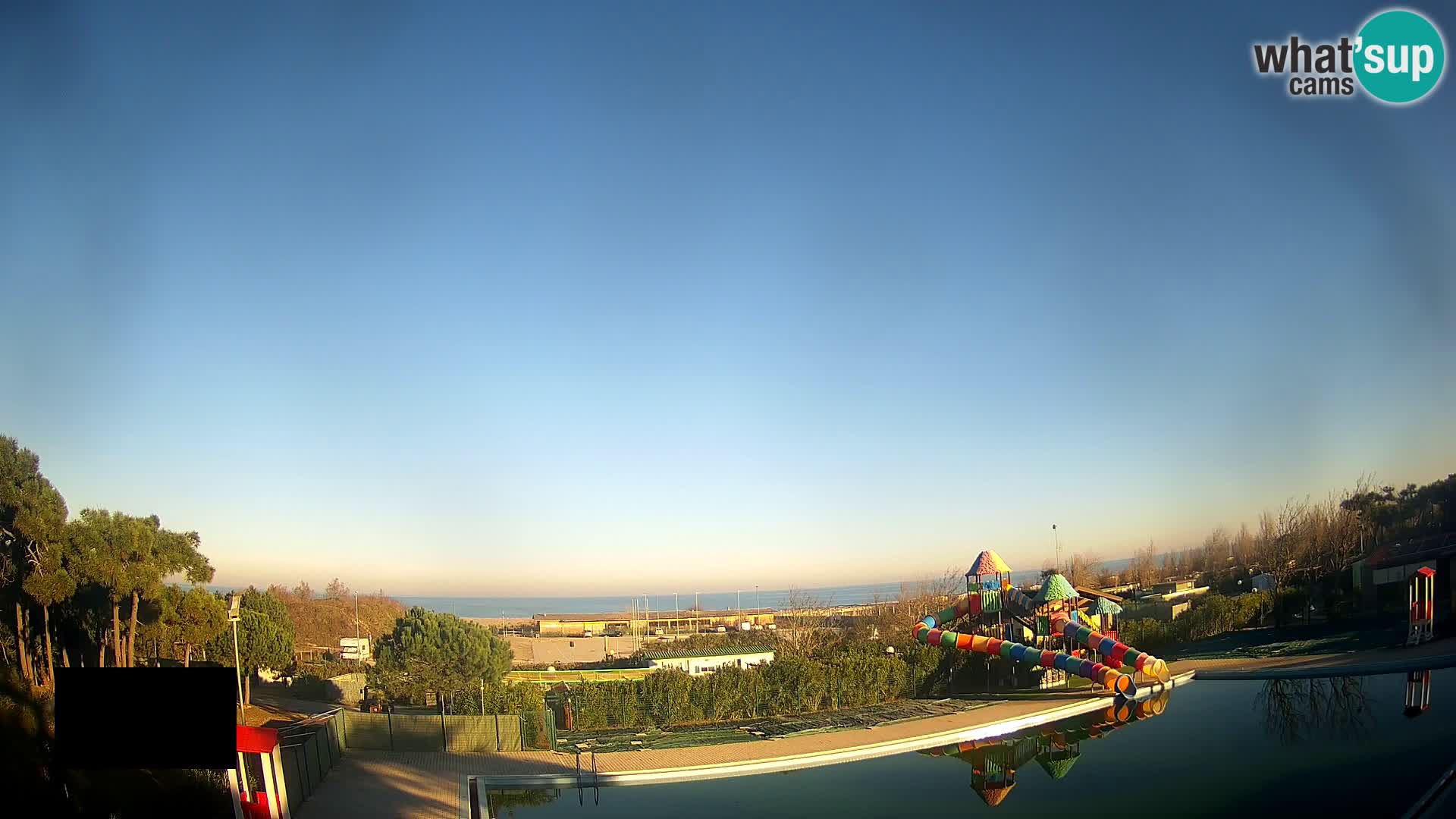 Camping Vittoria web kamera Rosolina mare