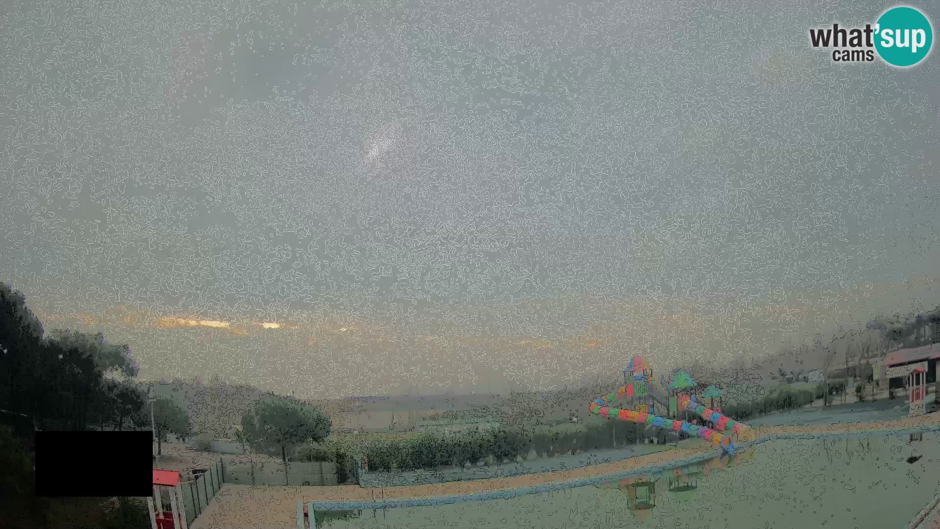 Camping Vittoria webcam en vivo Rosolina mare