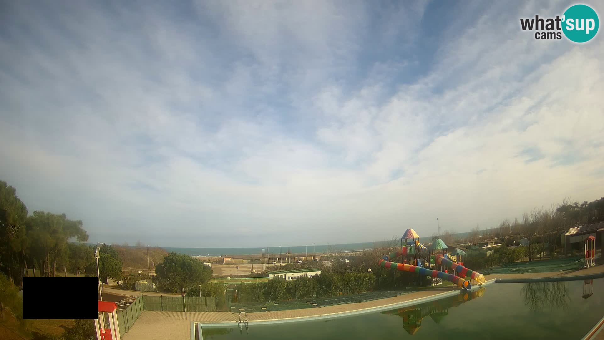Camping Vittoria webcam en vivo Rosolina mare